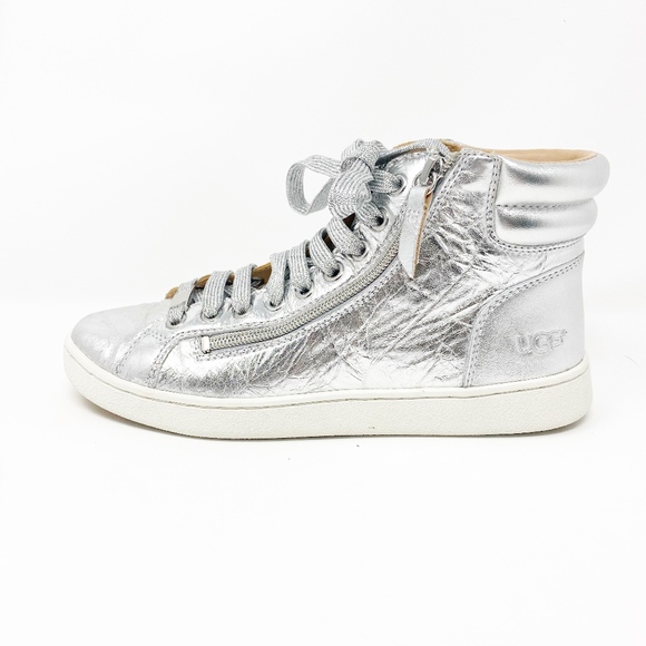 ugg olive metallic sneaker